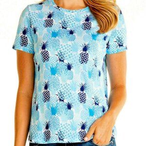 FRESH PRODUCE PINEAPPLE STAND Scoop Neck Tee